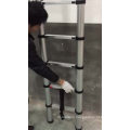 3.8M(15.5FT)/3.2M(12.5FT) EN131-6 telescopic ladder parts super ladder with heavy duty 150kgs